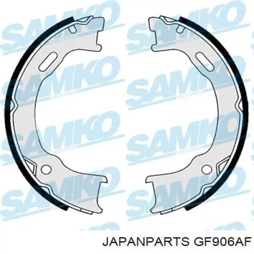 Do koszyka GF906AF Japan Parts Klocki hamulca ręcznego