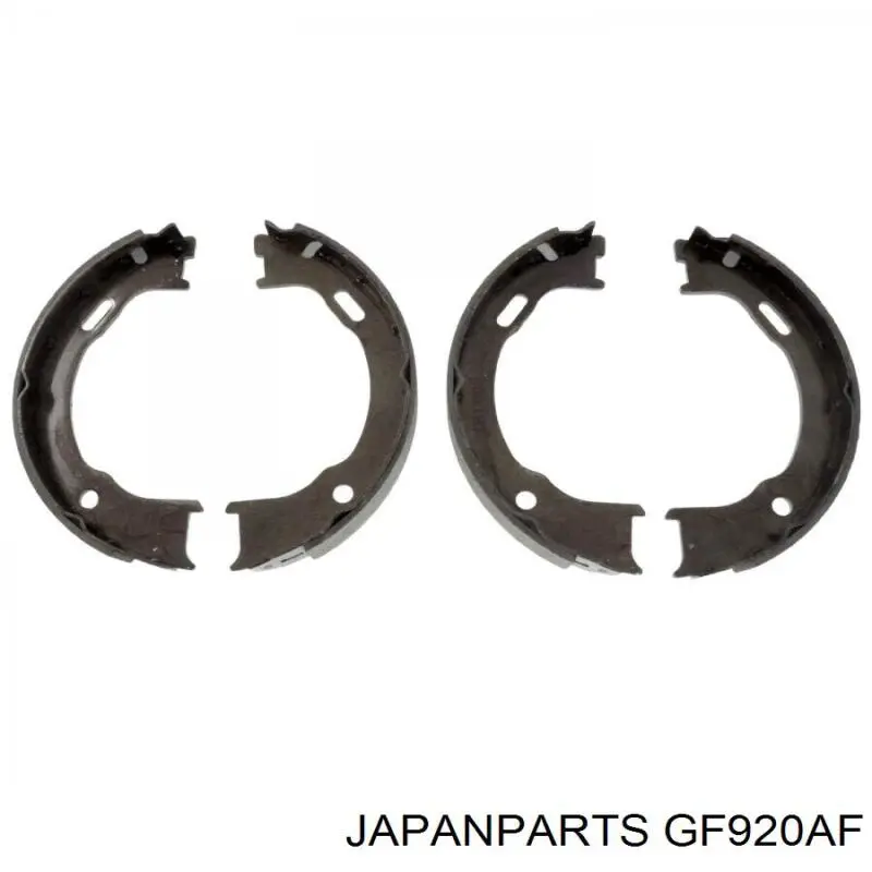 Klocki hamulca ręcznego Japan Parts GF920AF cena, od 36,87 USD