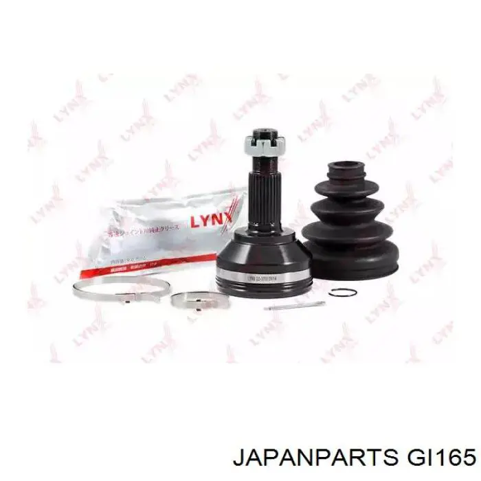 Do koszyka GI165 Japan Parts Przegub homokinetyczny przedni zewnętrzny