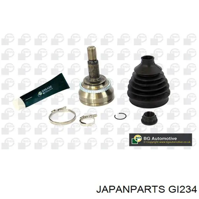 Przegub homokinetyczny przedni zewnętrzny Japan Parts GI234 cena, od 53,38 USD