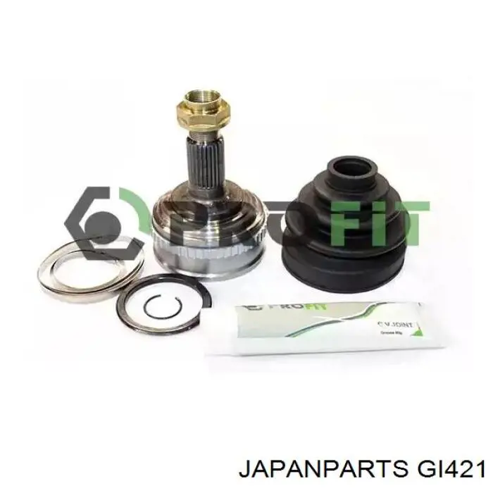 Do koszyka GI421 Japan Parts Przegub homokinetyczny przedni zewnętrzny