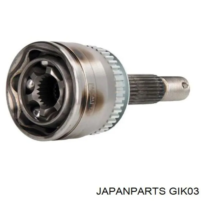 Do koszyka GIK03 Japan Parts Przegub homokinetyczny przedni zewnętrzny