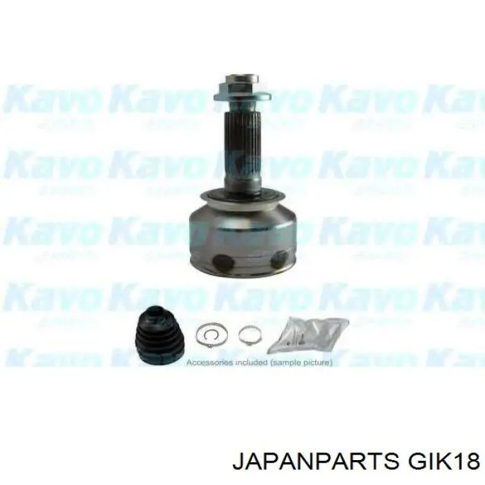 Przegub homokinetyczny przedni zewnętrzny Japan Parts GIK18 cena, od 45,30 USD