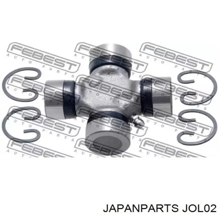 Krzyżak wału Cardana tylnego Japan Parts JOL02 cena, od 15,82 USD