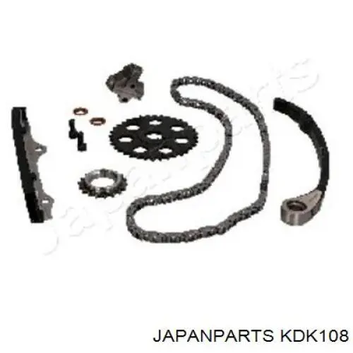 Łańcuch rozrządu, zestaw Japan Parts KDK108 cena, od 95,14 USD