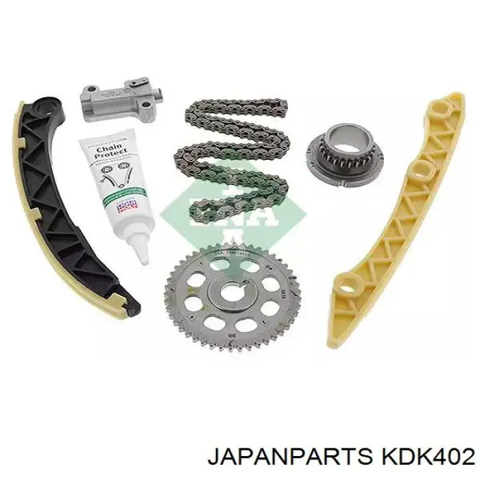 Do koszyka KDK402 Japan Parts Łańcuch rozrządu, zestaw