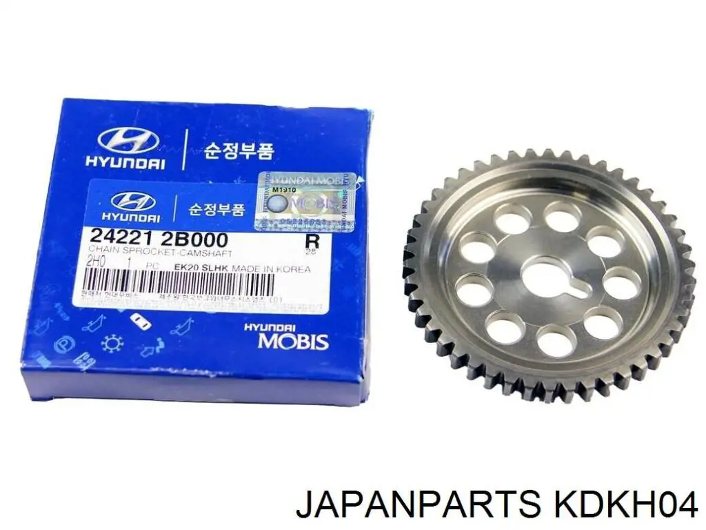 Łańcuch rozrządu, zestaw Japan Parts KDKH04 cena, od 157,98 USD