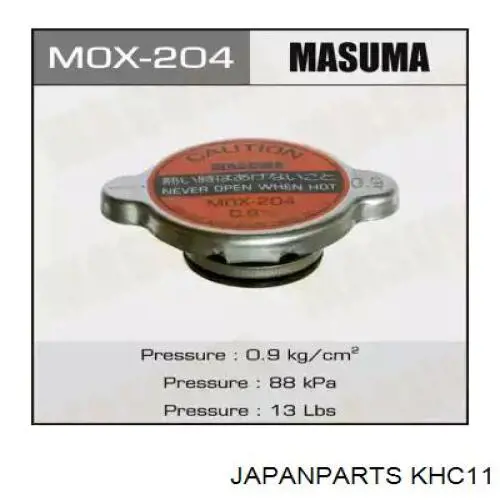 Do koszyka KHC11 Japan Parts Pokrywa (korek) chłodnicy