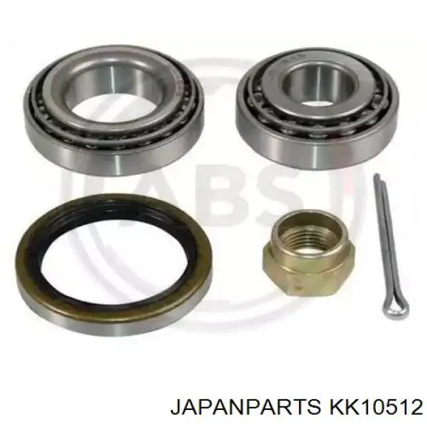 KK10512 Japan Parts Łożysko piasty przedniej