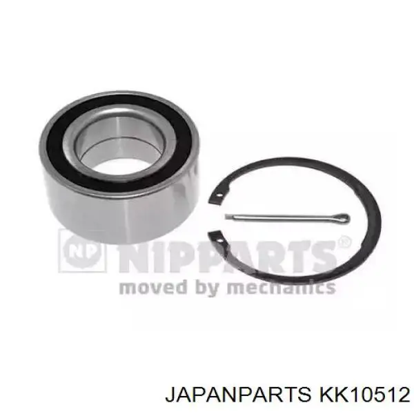 Łożysko piasty przedniej Japan Parts KK10512 cena, od 18,86 USD