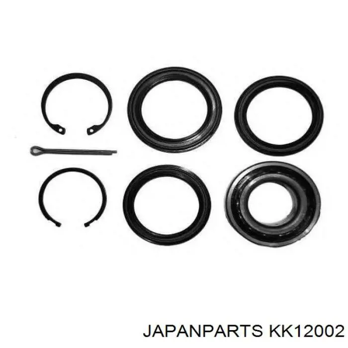 Do koszyka KK12002 Japan Parts Łożysko piasty przedniej