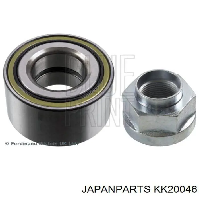 Do koszyka KK20046 Japan Parts Lożysko piasty tylnej