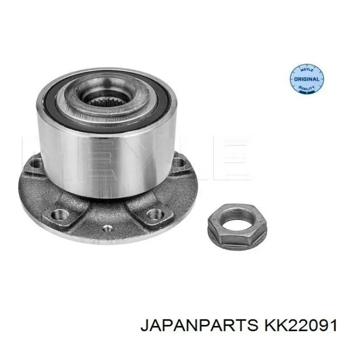 Piasta tylna Japan Parts KK22091 cena, od 82,64 USD