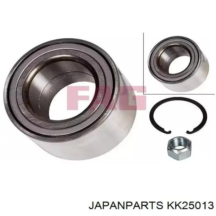 Do koszyka KK25013 Japan Parts Piasta tylna