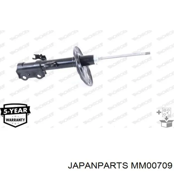 Amortyzator przedni lewy Japan Parts MM00709 cena, od 54,04 USD