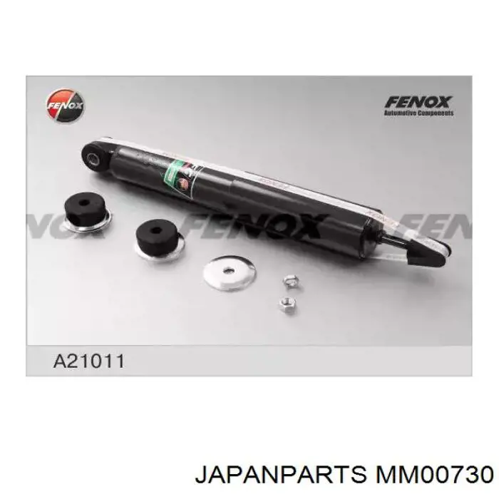 Do koszyka MM00730 Japan Parts Amortyzator przedni