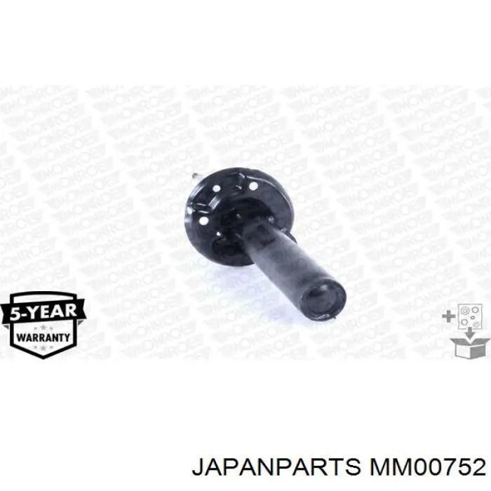 Do koszyka MM00752 Japan Parts Amortyzator przedni