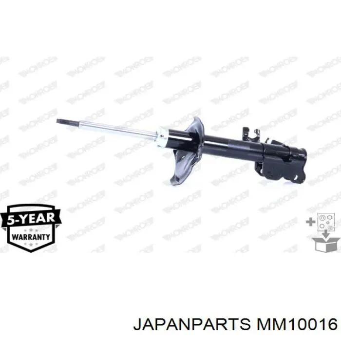 MM10016 Japan Parts Amortyzator przedni prawy