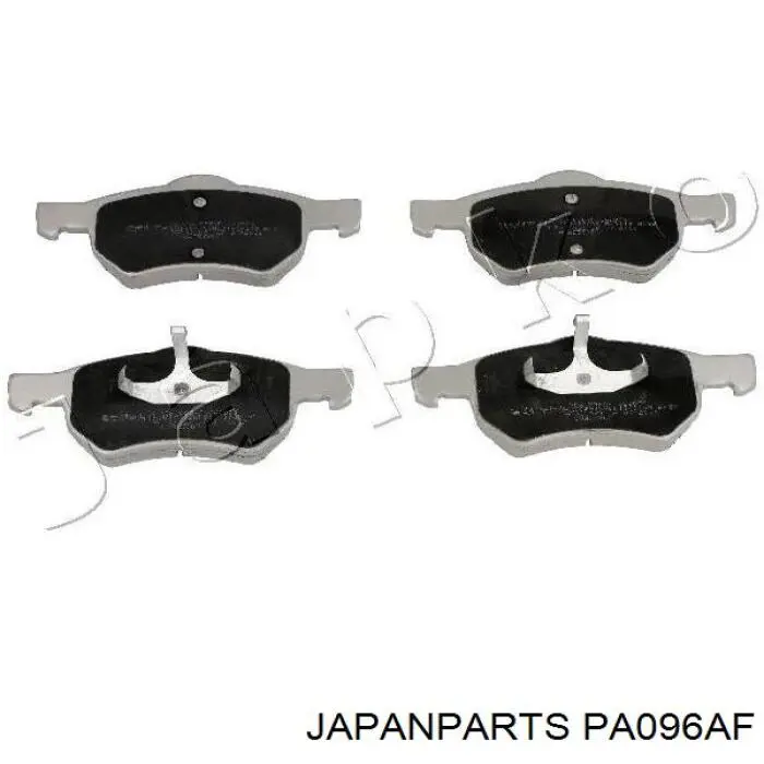 Klocki hamulcowe przednie tarczowe Japan Parts PA096AF cena, od 38,24 USD