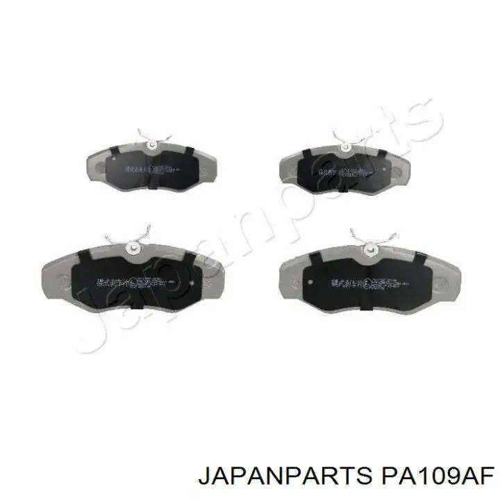Klocki hamulcowe przednie tarczowe Japan Parts PA109AF cena, od 26,54 USD