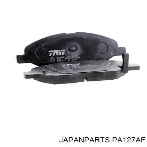 Do koszyka PA127AF Japan Parts Klocki hamulcowe przednie tarczowe