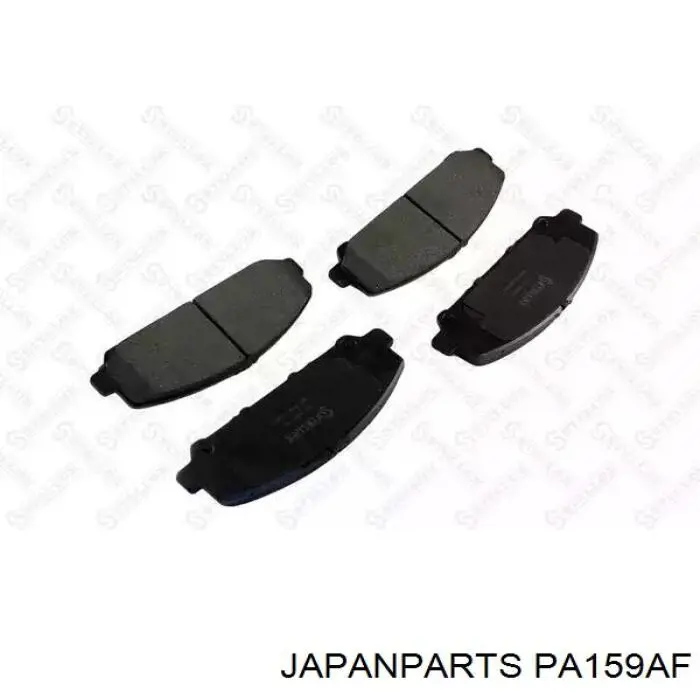 Klocki hamulcowe przednie tarczowe Japan Parts PA159AF cena, od 42,42 USD