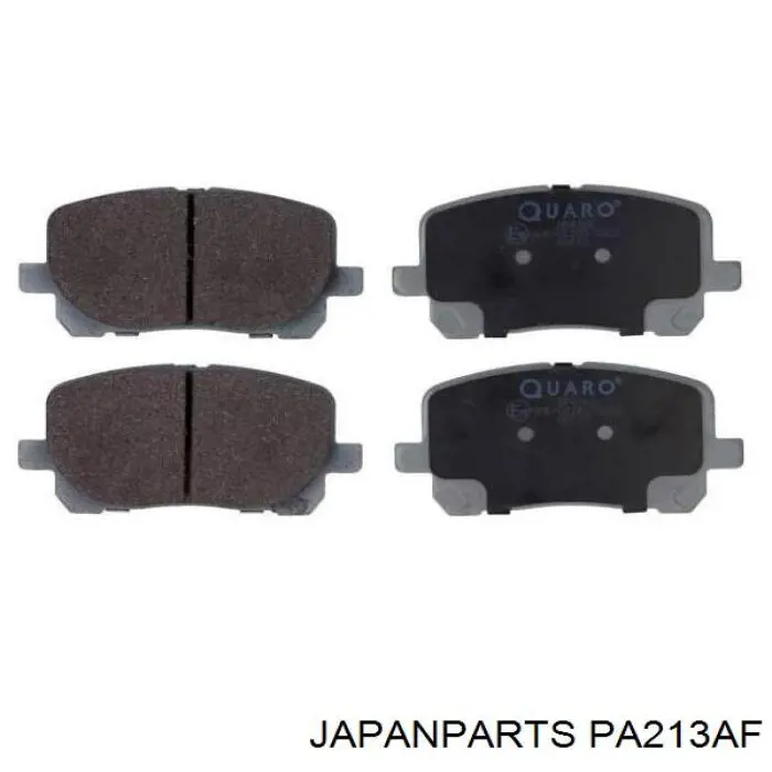 Klocki hamulcowe przednie tarczowe Japan Parts PA213AF cena, od 94,62 zł