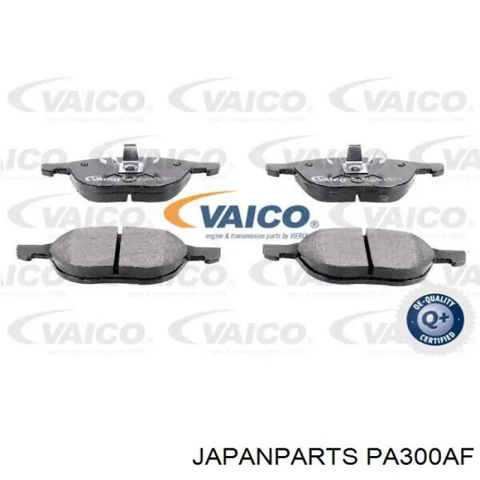 Klocki hamulcowe przednie tarczowe Japan Parts PA300AF cena, od 31,64 USD