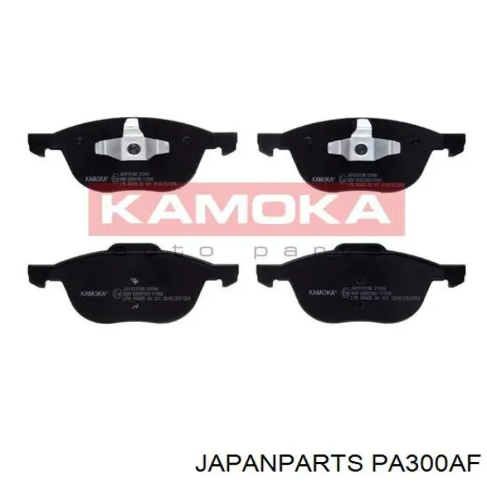 Do koszyka PA300AF Japan Parts Klocki hamulcowe przednie tarczowe