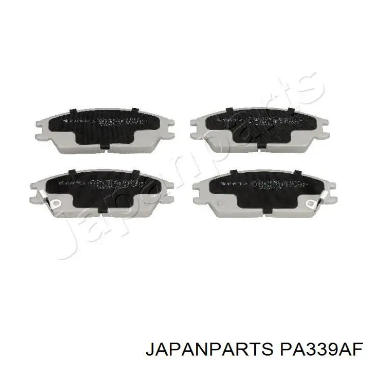 Klocki hamulcowe przednie tarczowe Japan Parts PA339AF cena, od 17,45 USD
