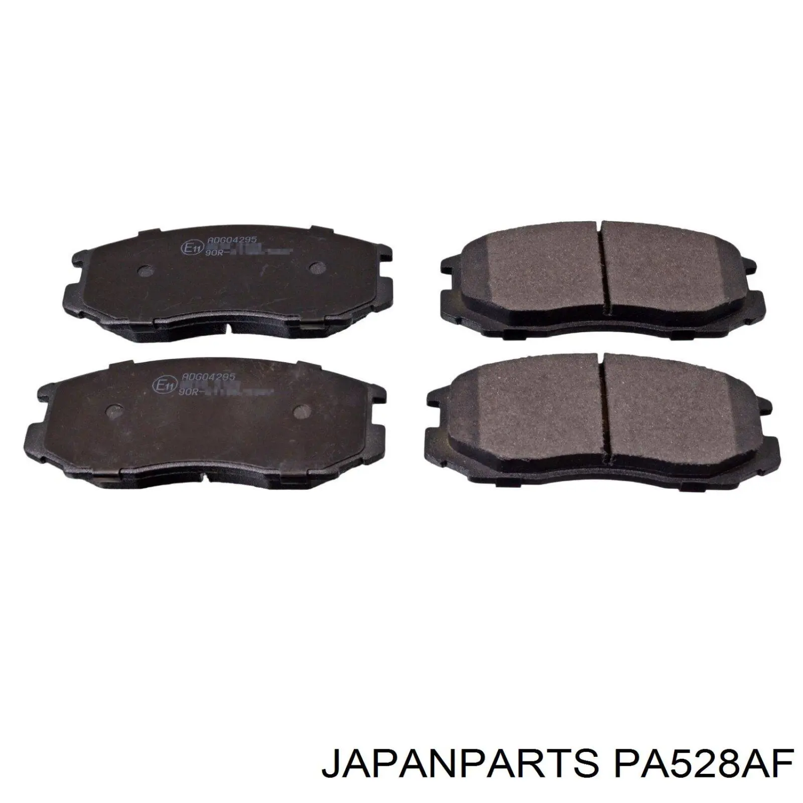 Klocki hamulcowe przednie tarczowe Japan Parts PA528AF cena, od 21,26 USD
