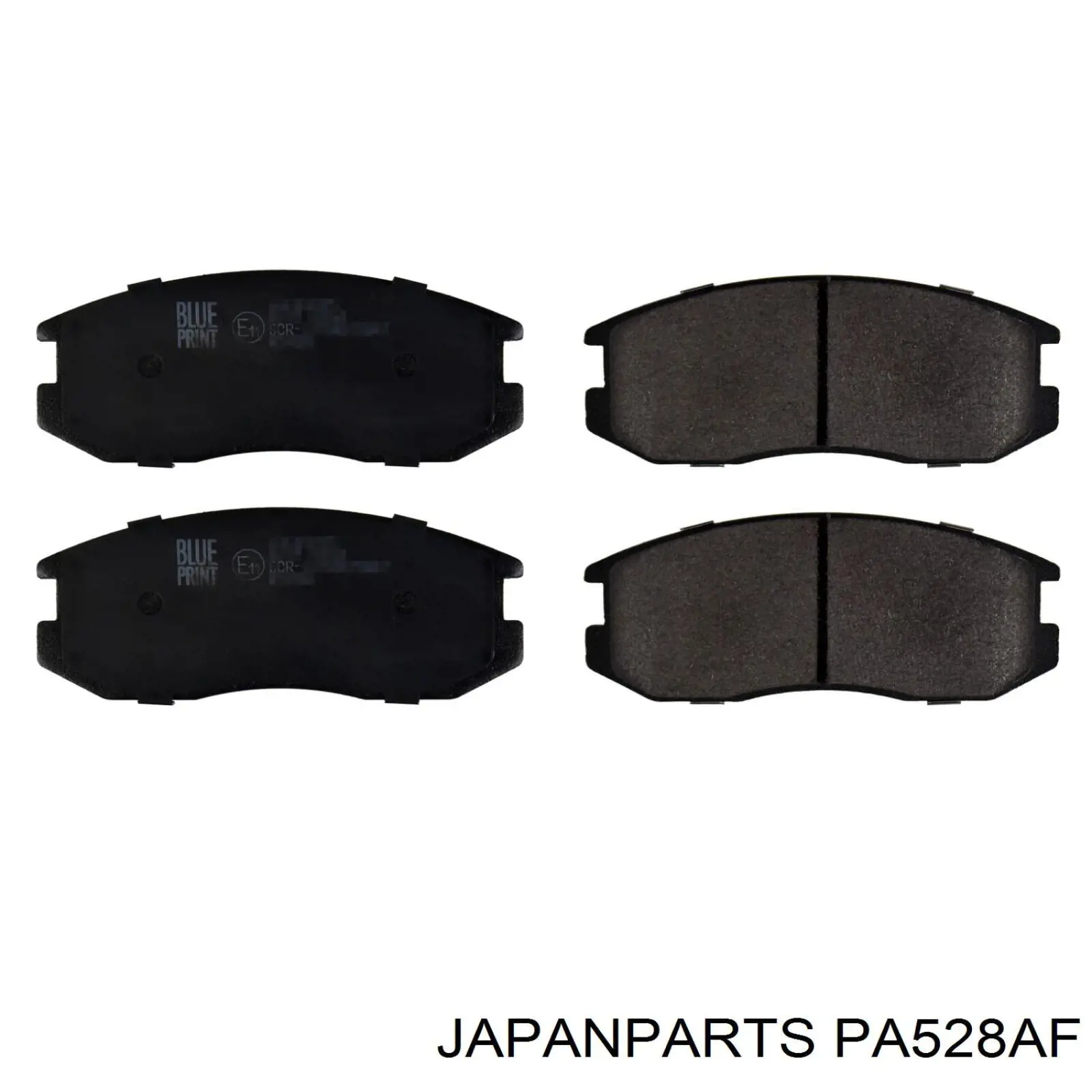 Do koszyka PA528AF Japan Parts Klocki hamulcowe przednie tarczowe