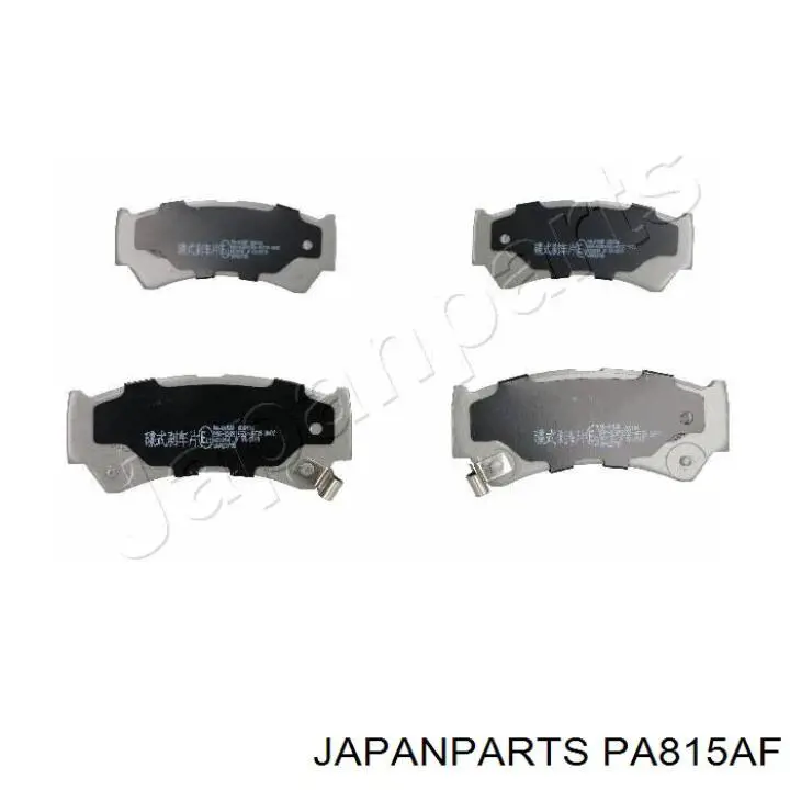 Klocki hamulcowe przednie tarczowe Japan Parts PA815AF cena, od 29,35 USD