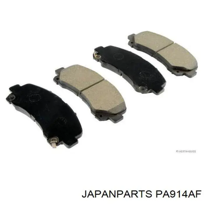 Klocki hamulcowe przednie tarczowe Japan Parts PA914AF cena, od 42,01 USD