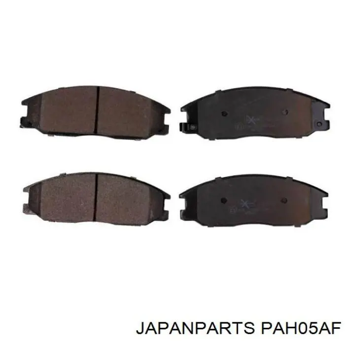 Do koszyka PAH05AF Japan Parts Klocki hamulcowe przednie tarczowe