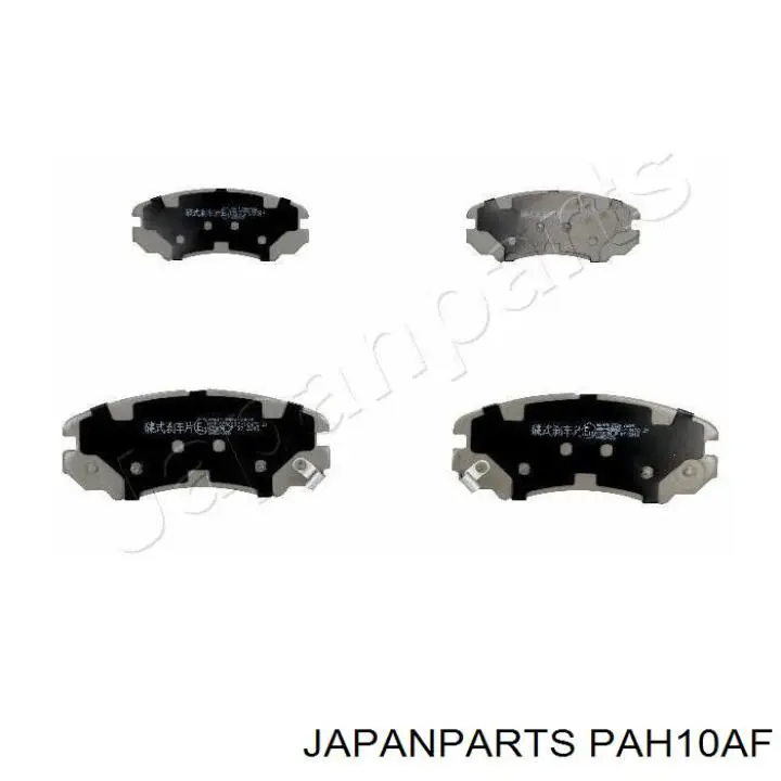 Klocki hamulcowe przednie tarczowe Japan Parts PAH10AF cena, od 24,57 USD