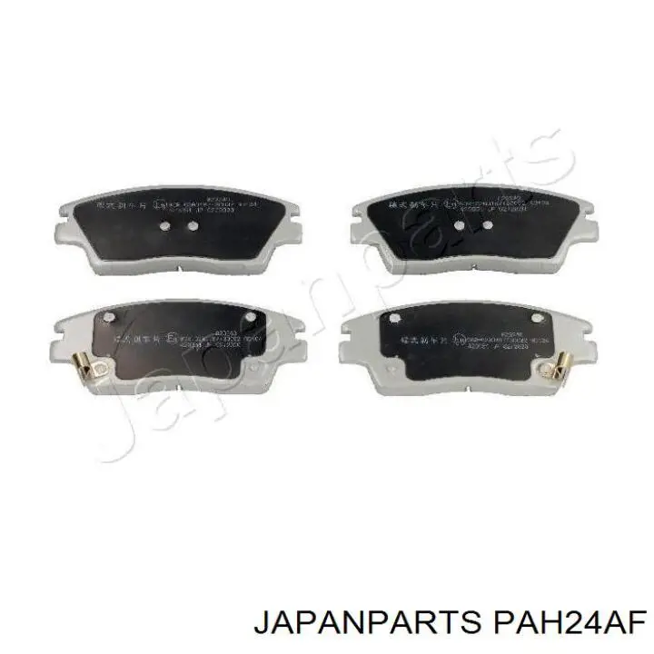 PAH24AF Japan Parts Klocki hamulcowe przednie tarczowe