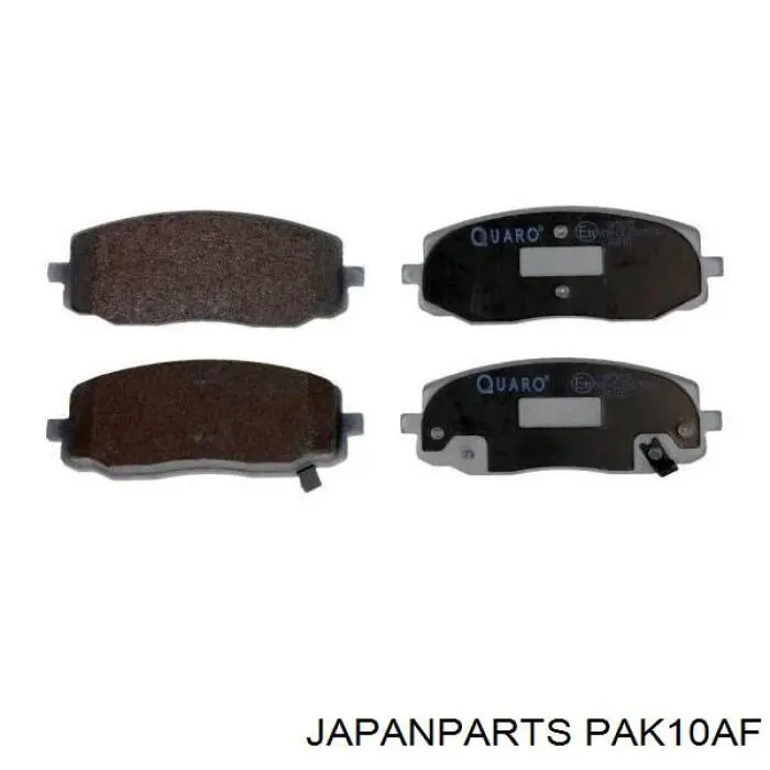 Klocki hamulcowe przednie tarczowe Japan Parts PAK10AF cena, od 21,02 USD