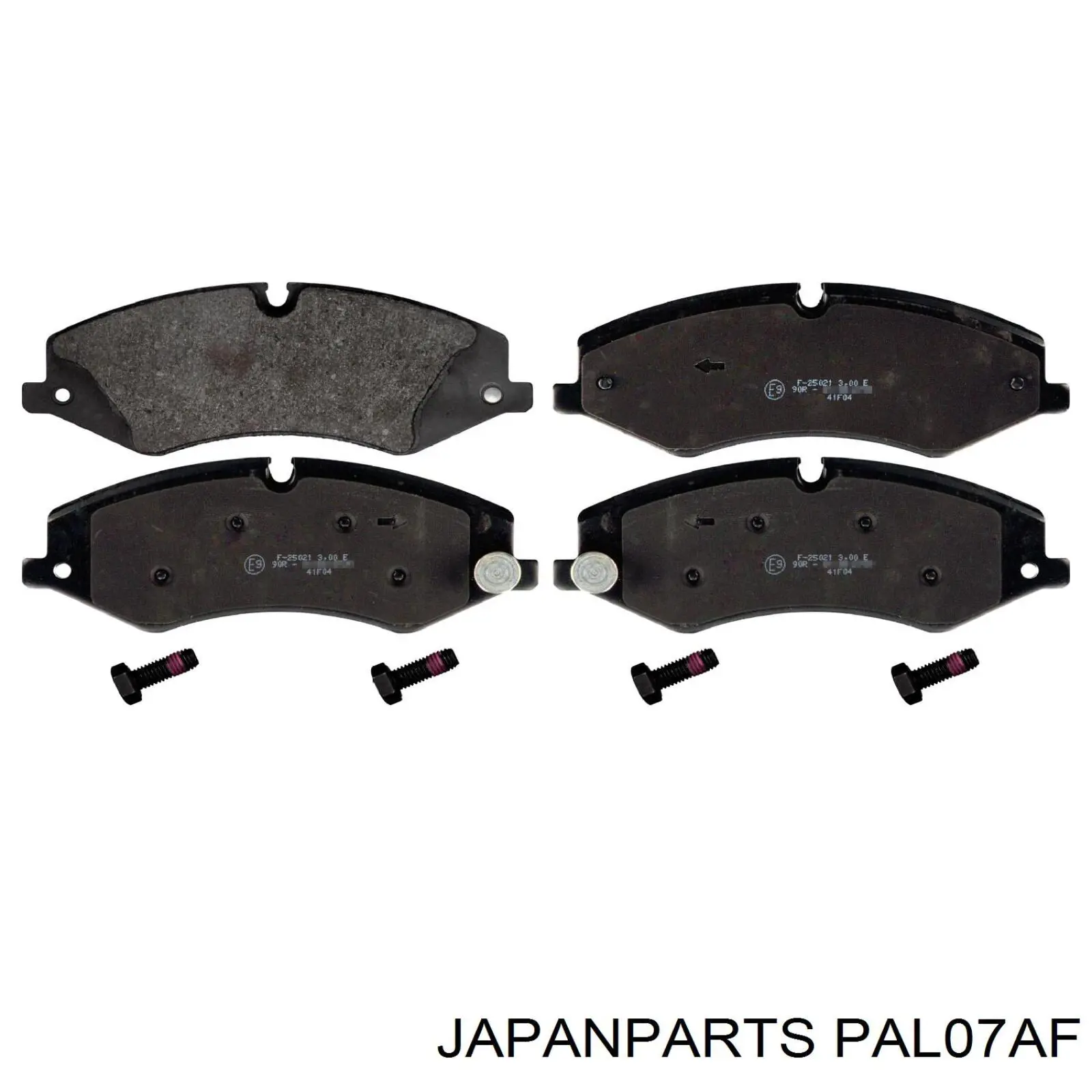 Klocki hamulcowe przednie tarczowe Japan Parts PAL07AF cena, od 41,55 USD
