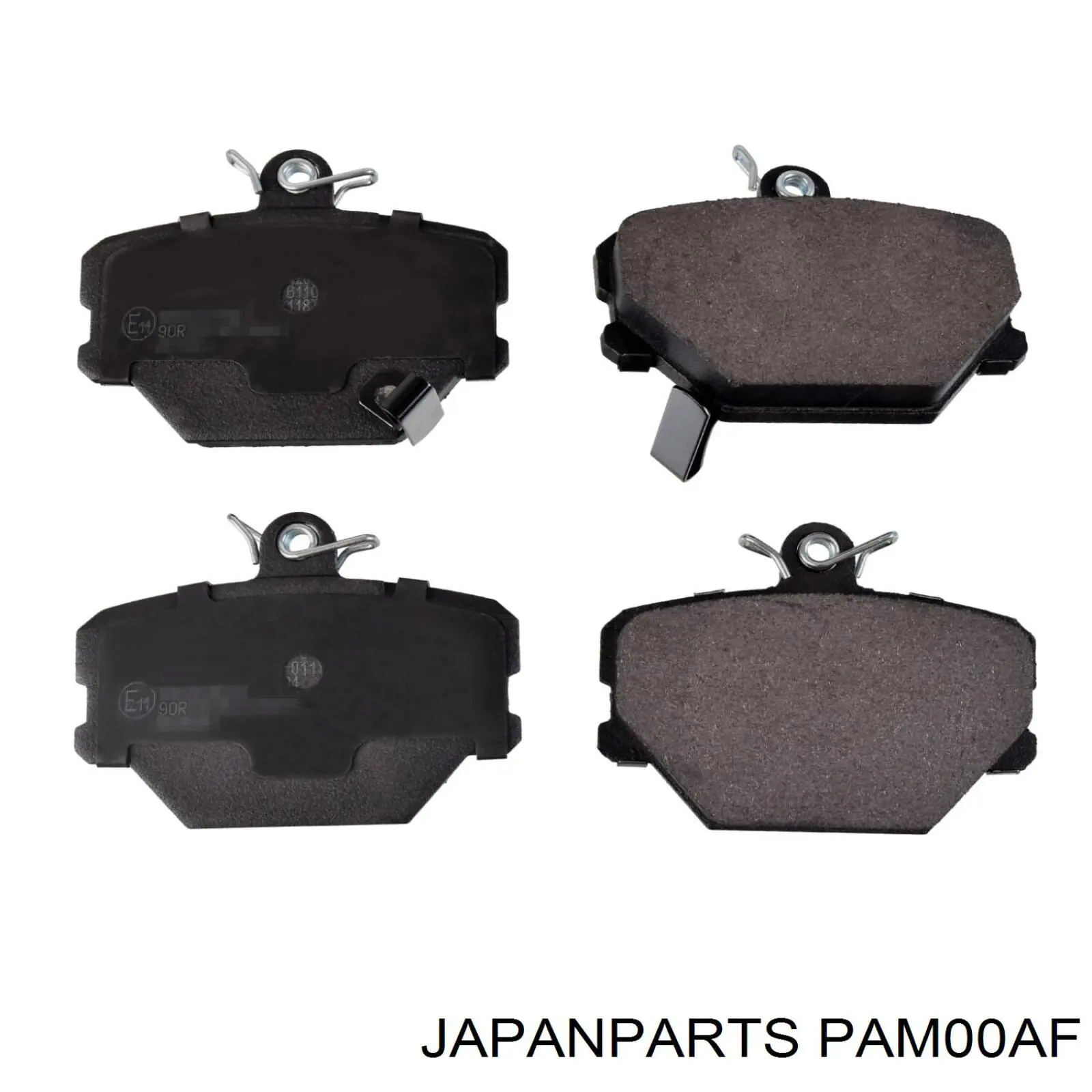 Klocki hamulcowe przednie tarczowe Japan Parts PAM00AF cena, od 23,58 USD