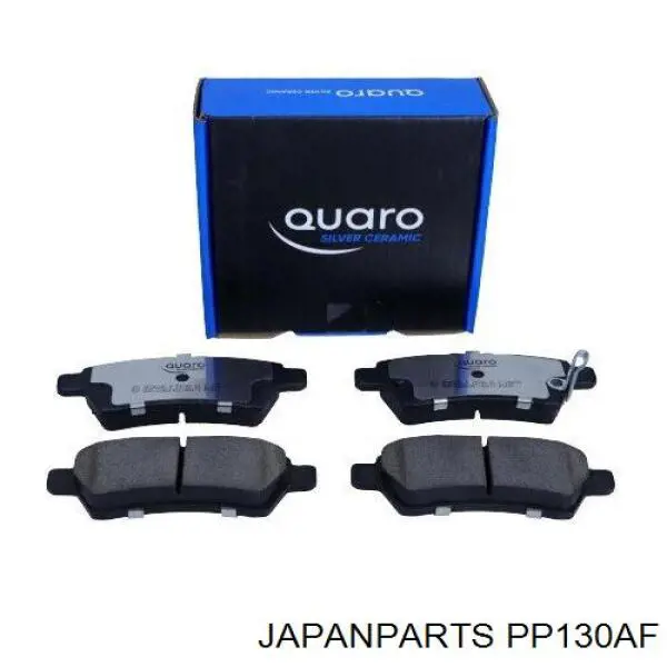 Do koszyka PP130AF Japan Parts Okładziny (klocki) do hamulców tarczowych tylne