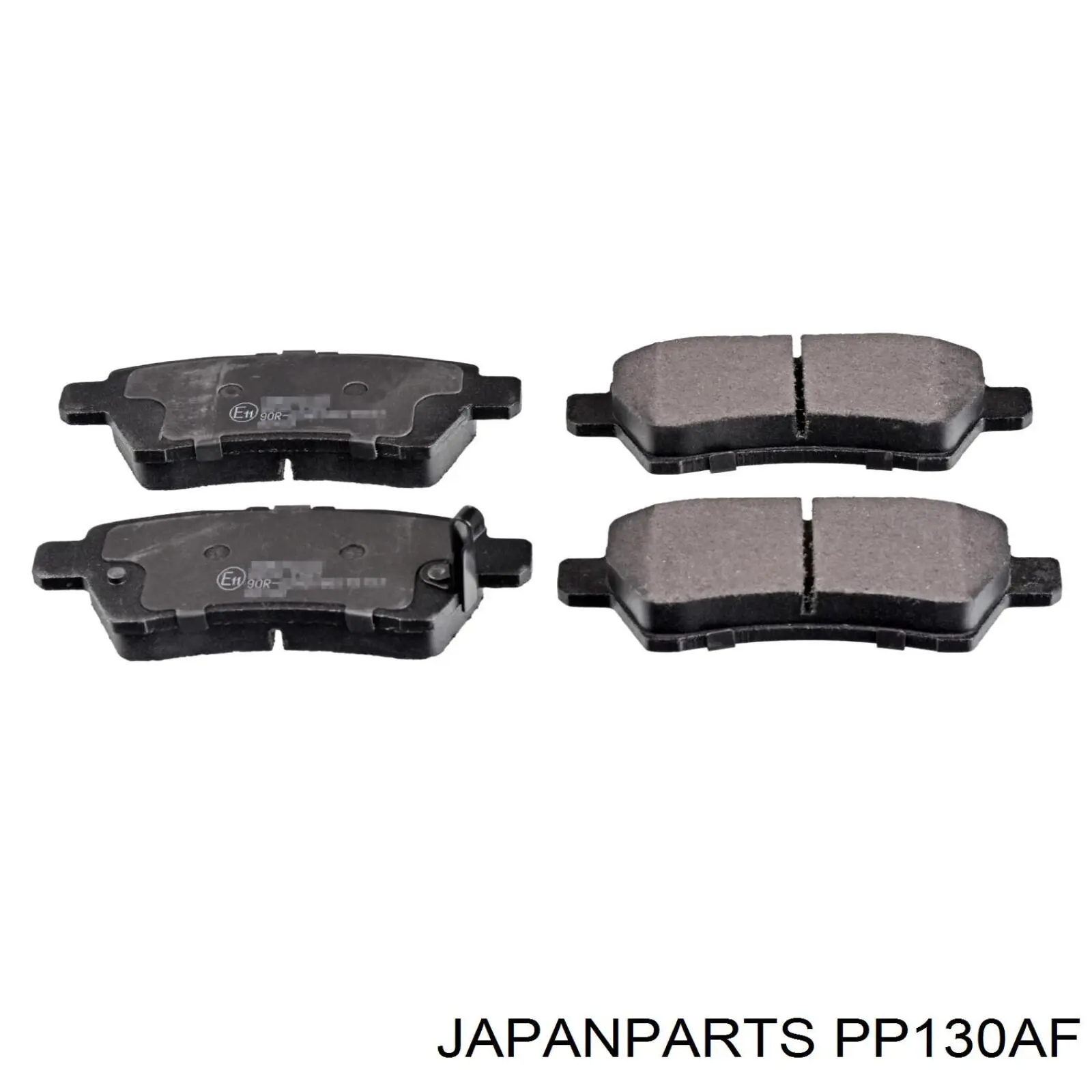 Okładziny (klocki) do hamulców tarczowych tylne Japan Parts PP130AF cena, od 17,67 USD