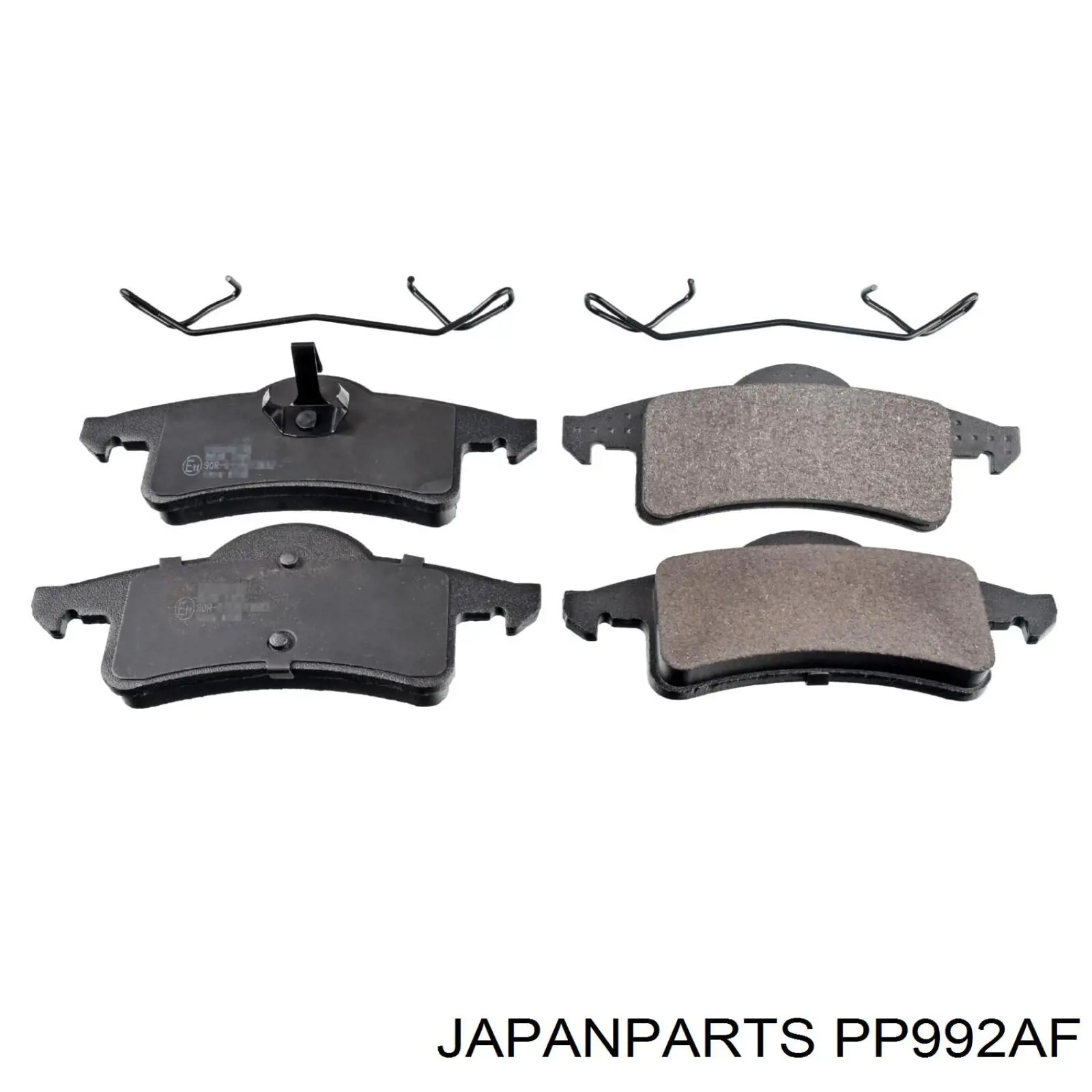 Okładziny (klocki) do hamulców tarczowych tylne Japan Parts PP992AF cena, od 26,91 USD
