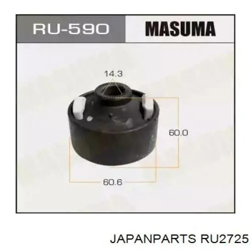 Do koszyka RU2725 Japan Parts Silentblock przedniego wahacza dolnego