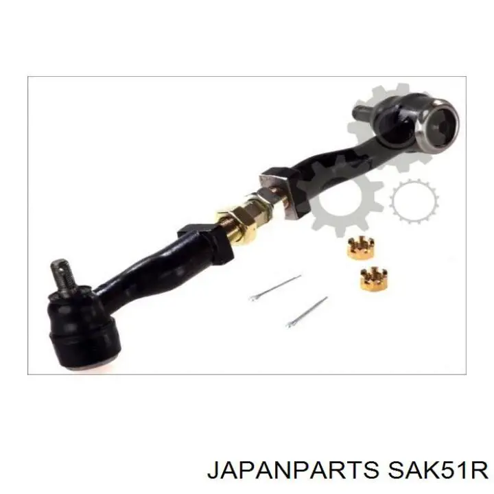 Do koszyka SAK51R Japan Parts Końcówka drążka kierowniczego zewnętrzna