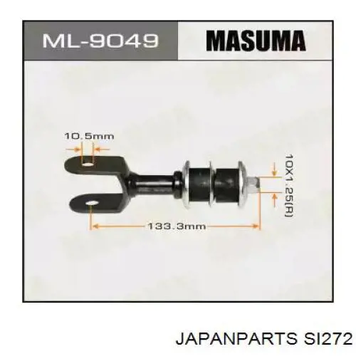 Do koszyka SI272 Japan Parts Łącznik stabilizatora przedniego