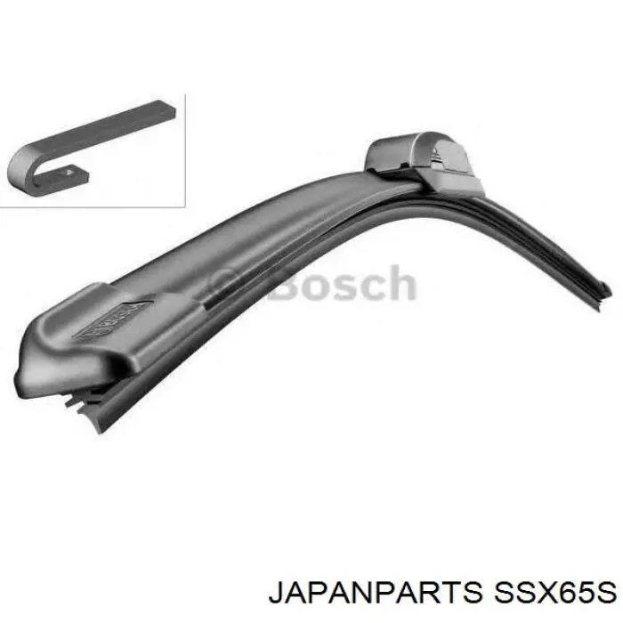 Pióro wycieraczki szyby przedniej kierowcy Japan Parts SSX65S cena, od 9,38 USD