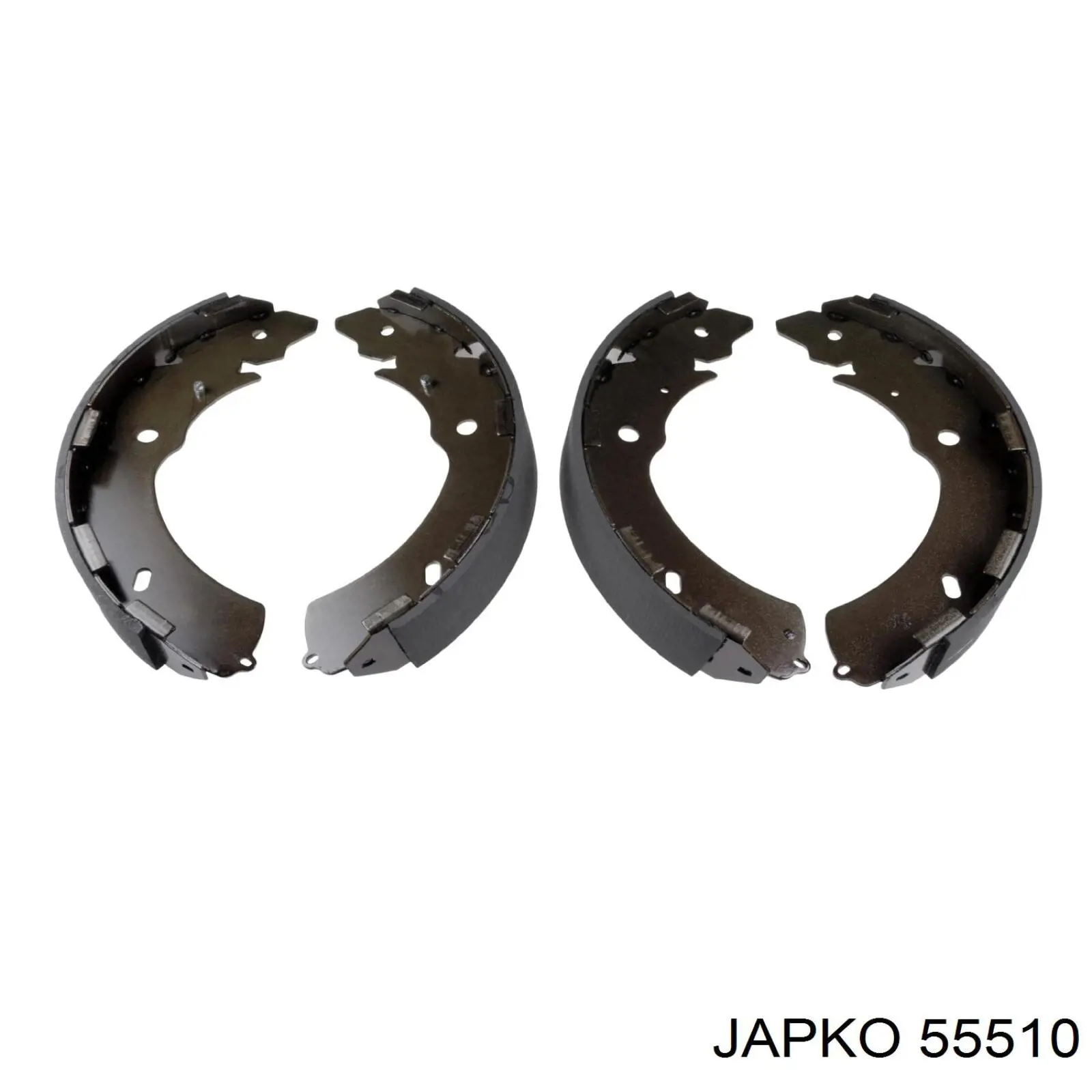 Klocki hamulcowe tylne bębnowe Japko 55510 cena, od 46,46 USD