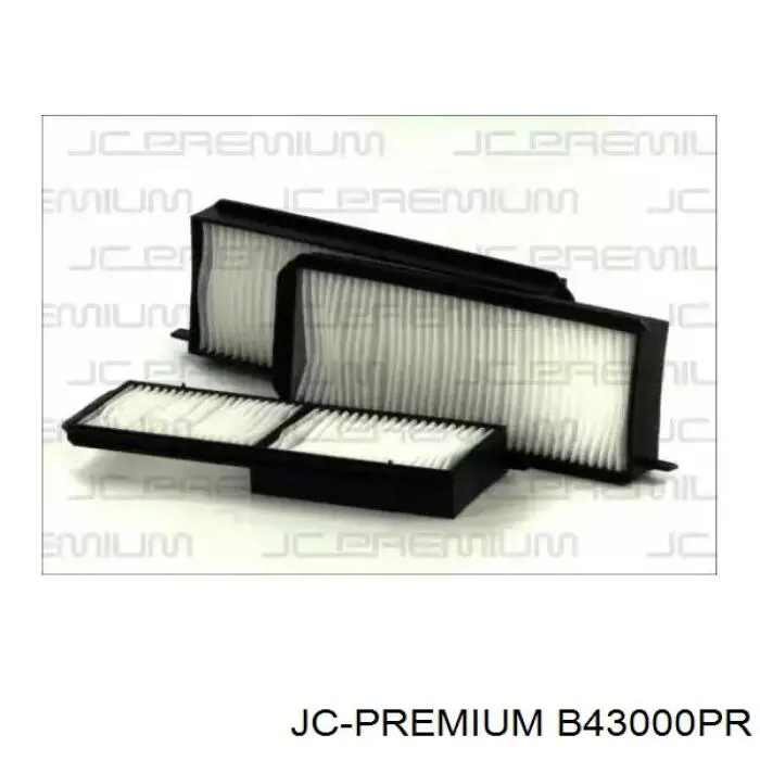 Filtr kabiny JC Premium B43000PR cena, od 12,59 USD