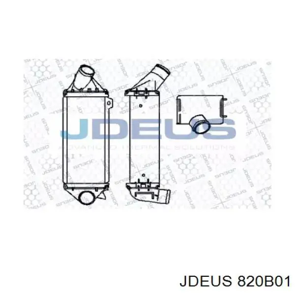 Do koszyka Chłodnica intercoolera Opel Astra F 51, 52, F35, M35